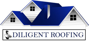 Diligent Roofing Contractor Logo