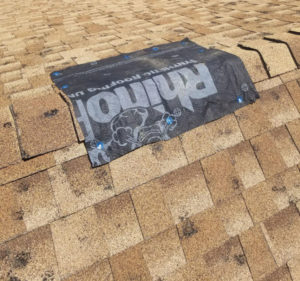 Temporary Roof Patch