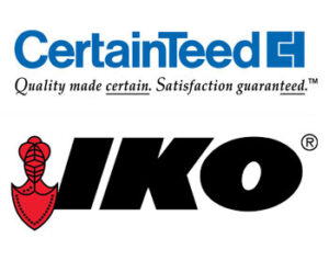 Featuring shingles from Certainteed IKO