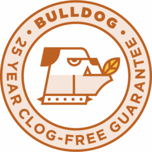 bulldog guaranteex Diligent Roofing Colorado Bulldog Gutter Guards are guaranteed for 25 years of clog free service