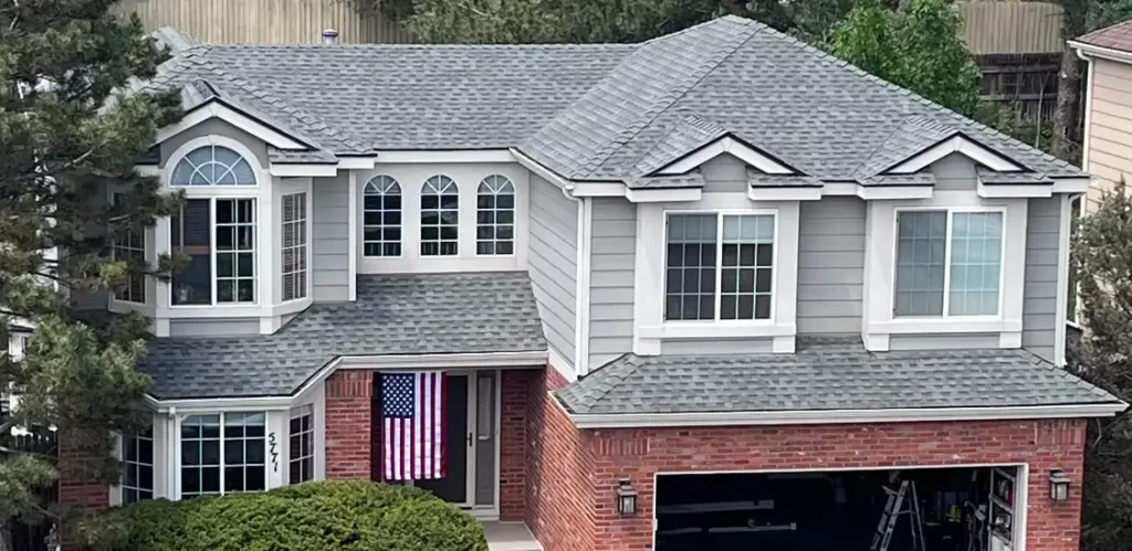 Diligent Roofing installed this  beautiful new shingle roof on this home in Denver   Diligent Roofing Colorado Diligent Roofing installed this beautiful new shingle roof on this home in Denver